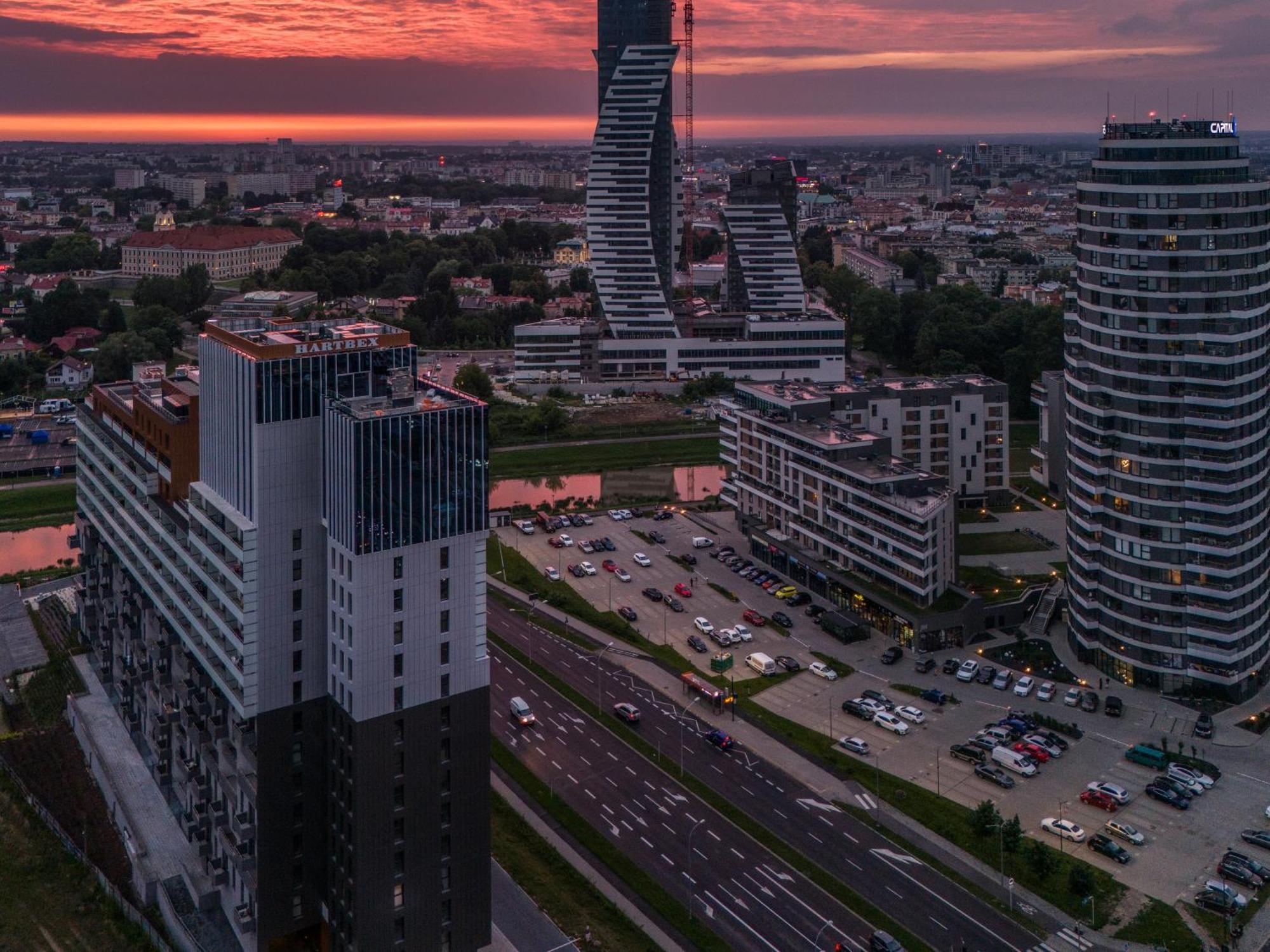 Riverside City View & Free Parking Rzeszów Exterior foto